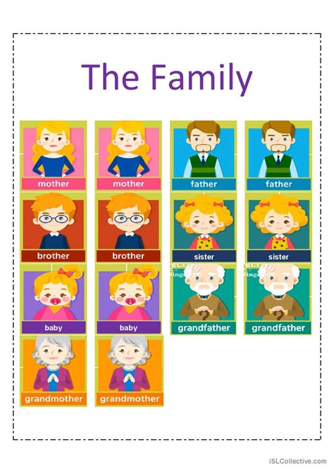 memory game family members wordwall - memory game wordwall